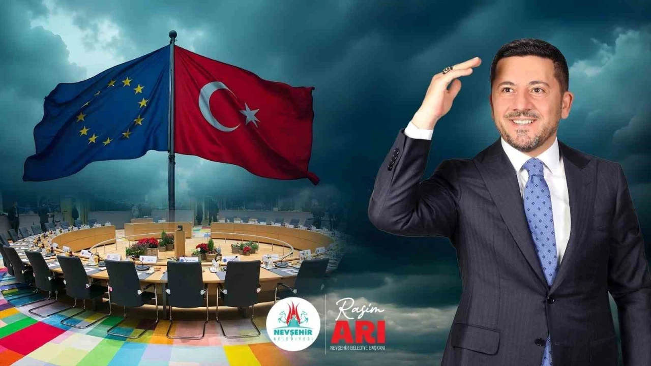 Nevşehir belediye başkanı rasim arı’nın fransa’nın strazburg şehrinde gerçekleştirilen avrupa