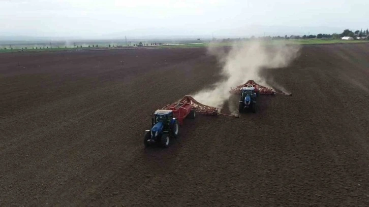 Amasya’daki Gökhöyük Tarım İşletmesi, sertifikalı tohum ve üstün vasıflı damızlık
