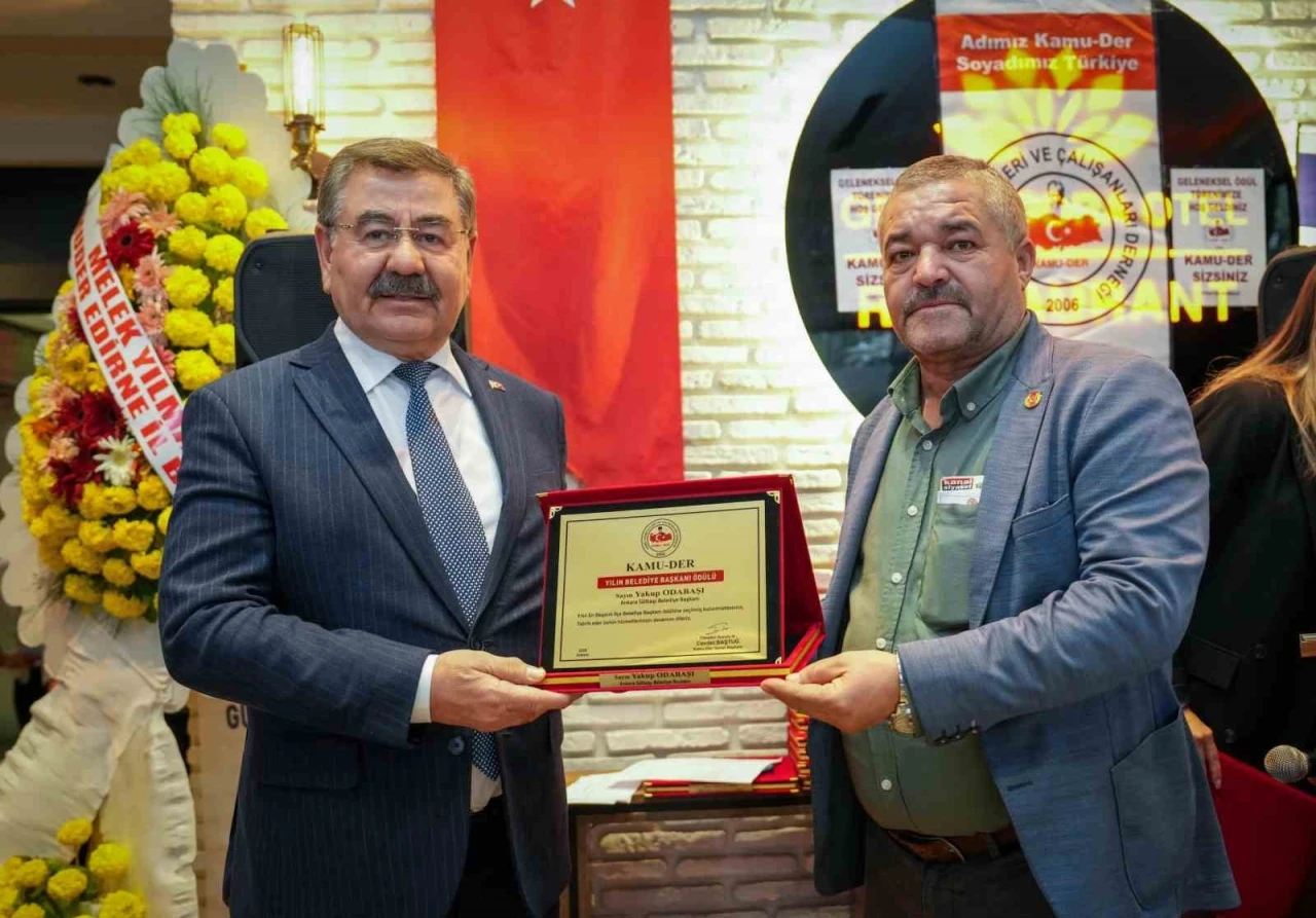 Gölbaşı belediye başkanı yakup odabaşı, kamu görevlileri ve çalışanları derneği