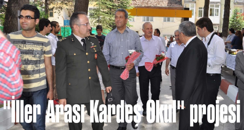 Tokat Atatürk Anadolu Lisesi öğrencileri, “İller Arası Kardeş Okul“ projesi