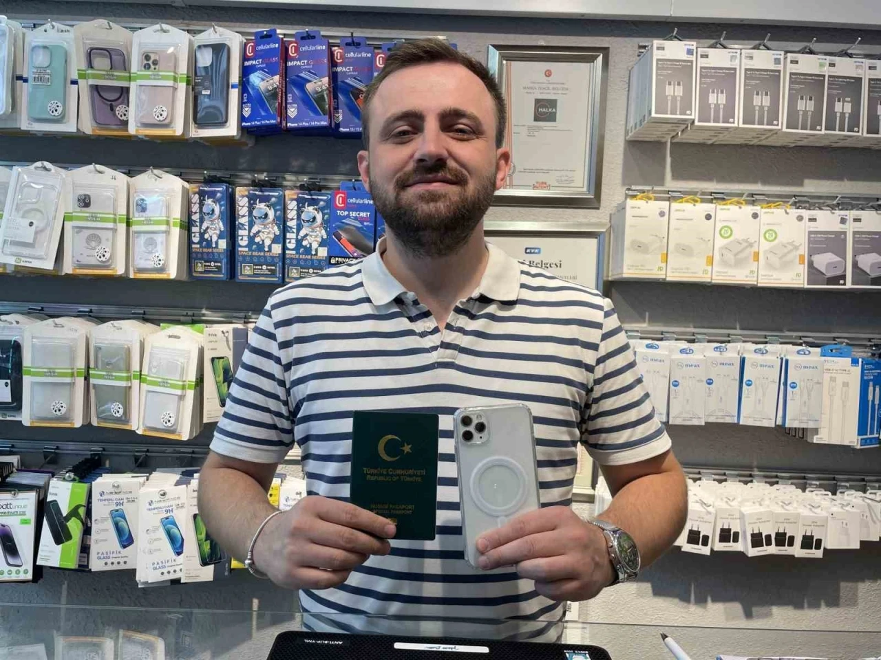 Telefoncu yiğit aytekin.