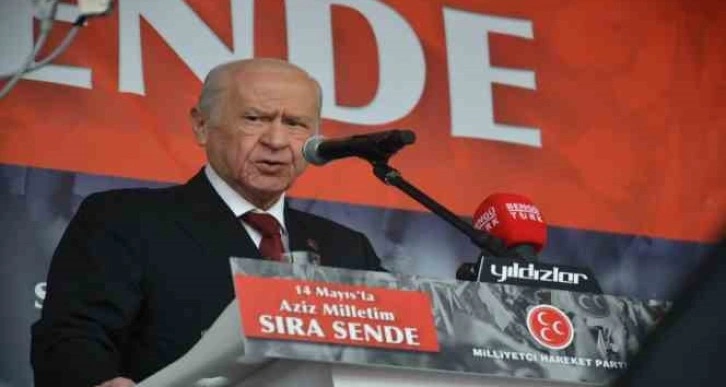 Çorum'da konuşan MHP Genel Başkanı Devlet Bahçeli, “Bir HDP'li diyor