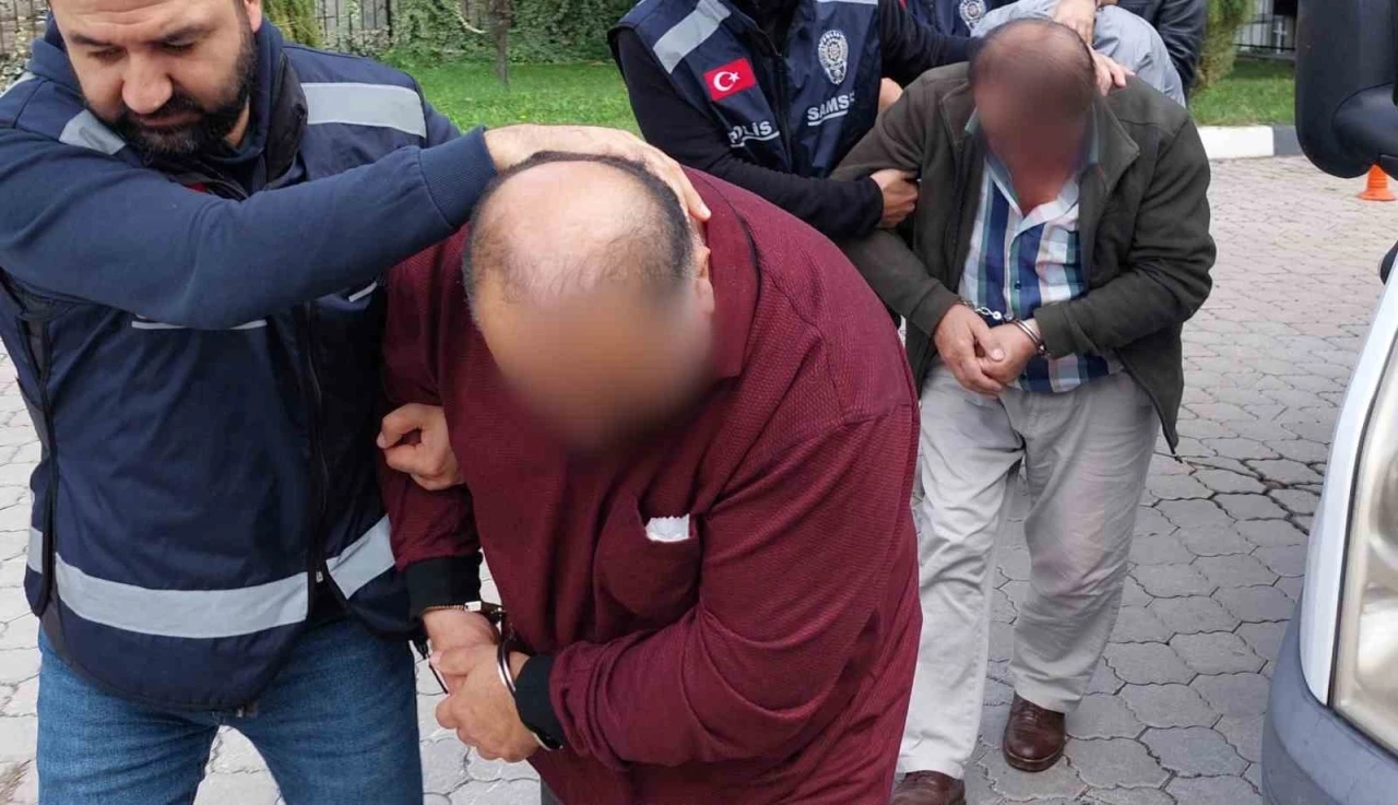 B. U. Ve m. A. Mahkemece tutuklanarak samsun t tipi