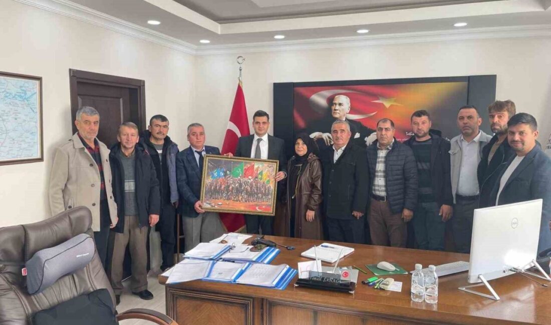 Yeni atanan Beylikova Kaymakamı İsmail Şanal’a, AK Parti Beylikova İlçe