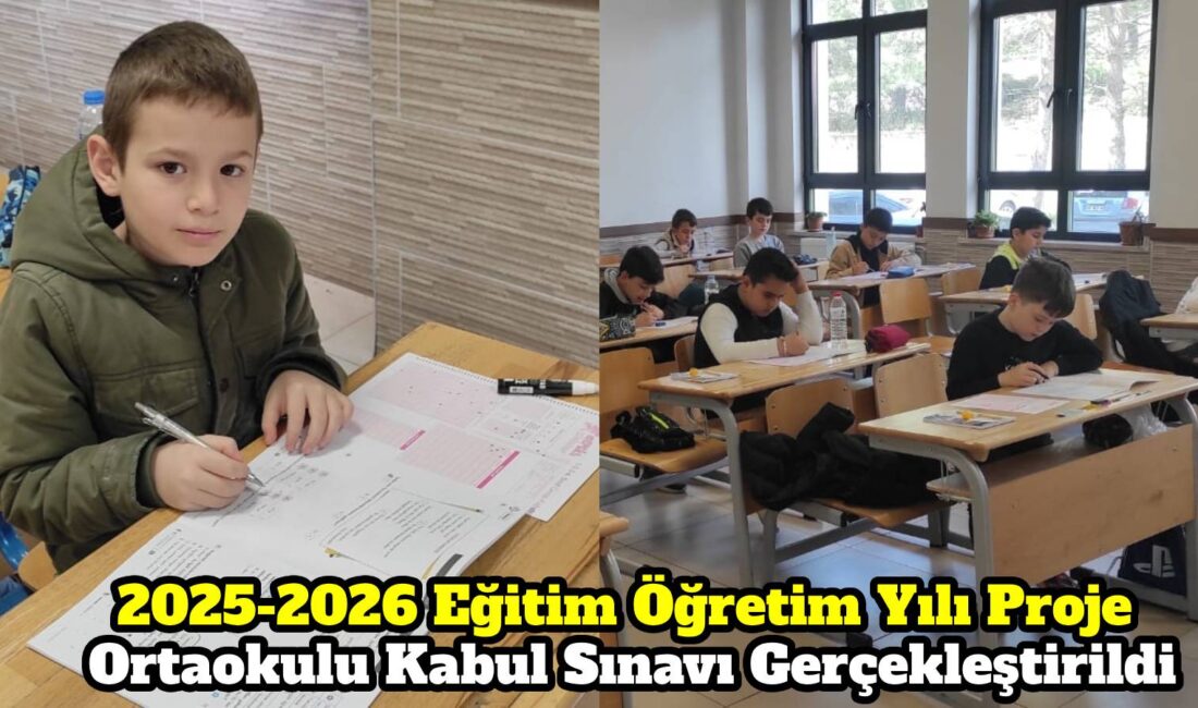2025-2026 Eğitim Öğretim Yılı kapsamında Proje Ortaokulu 5. sınıf öğrenci