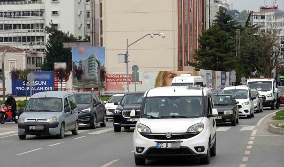 Türkiye İstatistik Kurumu (TÜİK), Mart ayı itibarıyla Samsun’da trafiğe kayıtlı