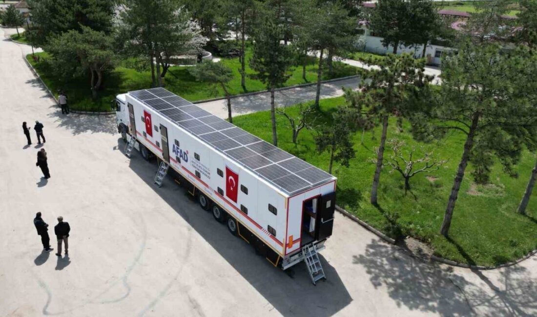 Tokat’ta üretilen Acil Durum Yatakhane Tırı, düşük maliyetli ve çevre