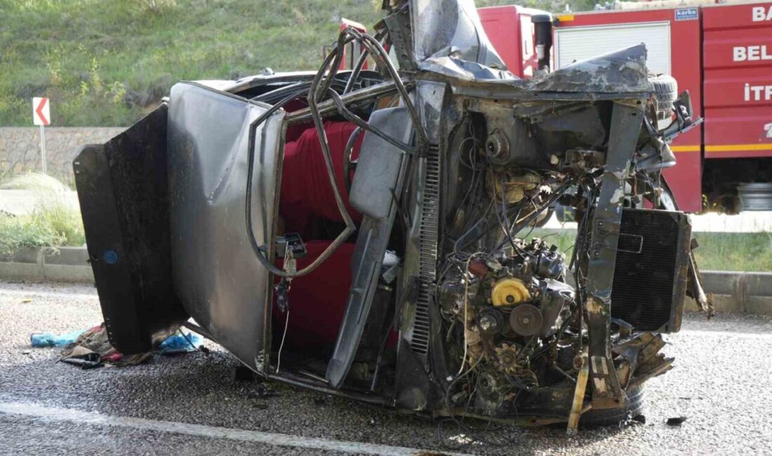 Kırıkkale’de kontrolden çıkan Tofaş otomobilin takla attığı kazada 26 yaşındaki