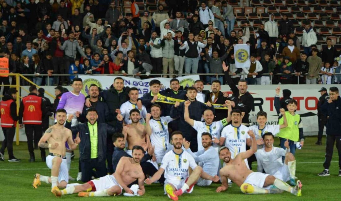 Çorum’da oynanan Bölgesel Amatör Lig play-out karşılaşmasında Alacagücü, Mimar Sinanspor’u