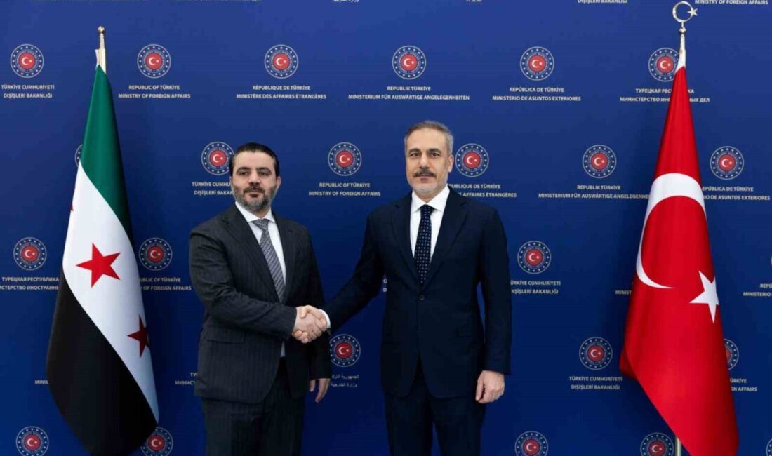 Dışişleri Bakanı Hakan Fidan, Suriye Dışişleri Bakanı Esad Hasan Şeybani