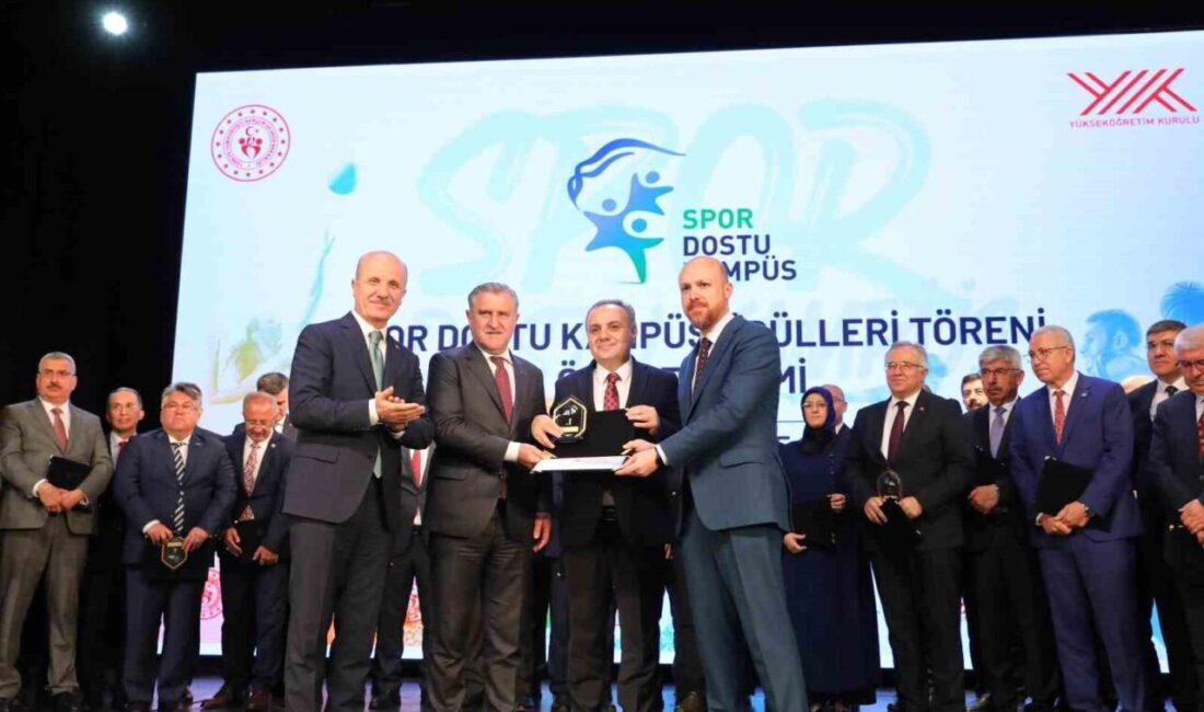 Erciyes Üniversitesi (ERÜ), Yükseköğretim Kurulu (YÖK) tarafından ‘Spor Dostu Kampüs’