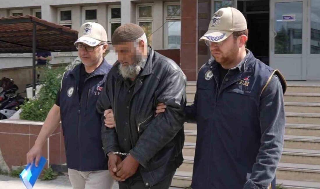 Kırıkkale’de, Interpol tarafından kırmızı bültenle aranan DEAŞ’lı terörist, polis ekiplerince