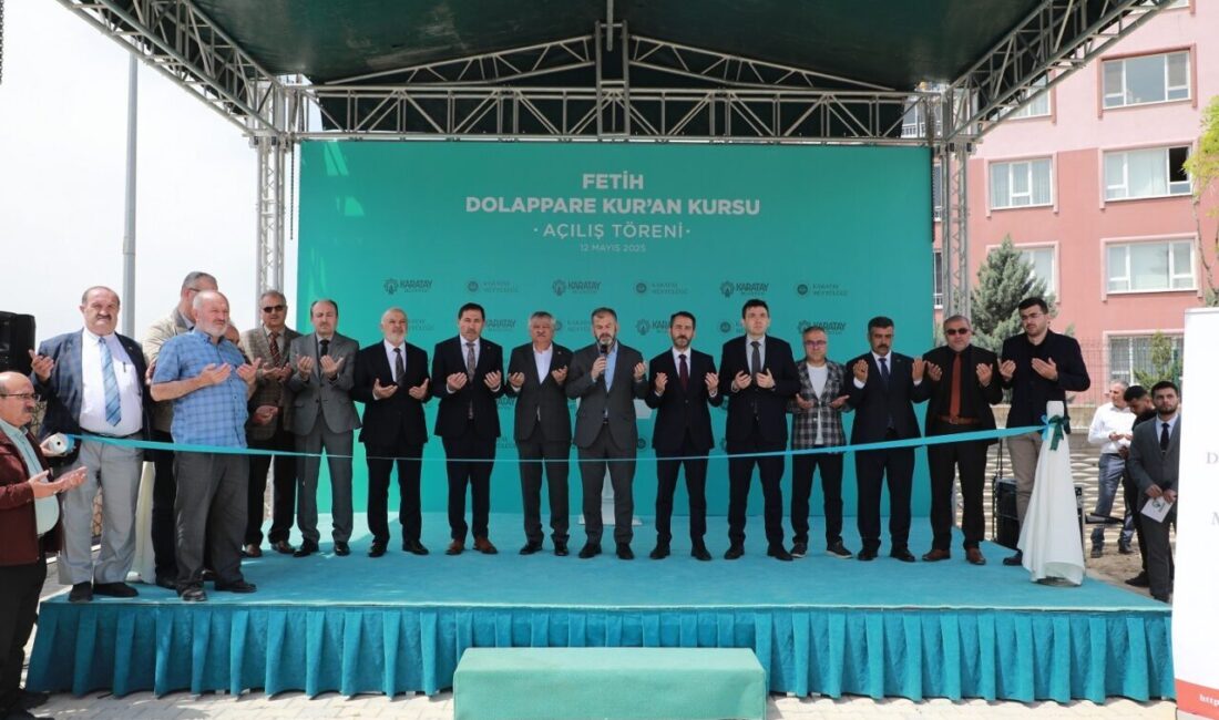 Konya’nın merkez Karatay İlçe Belediyesi tarafından yapımı tamamlanarak Karatay Müftülüğü’nün