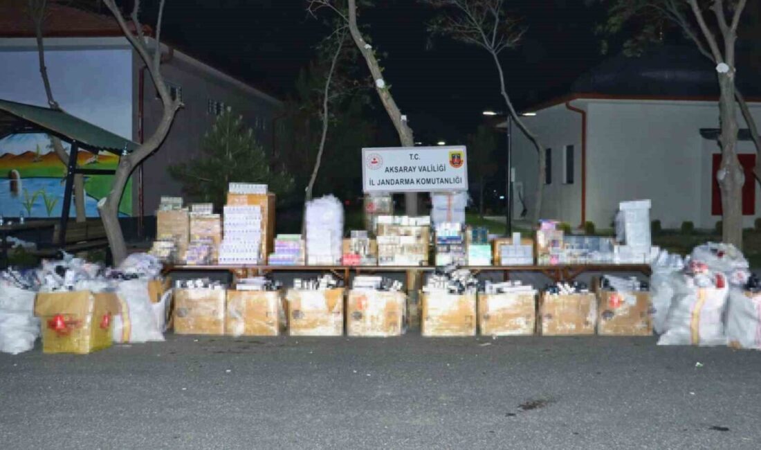 Kargo tırında binlerce kaçan ürün ele geçirildi Aksaray’da jandarma ekiplerinin şüphe üzerine durdurduğu kargo tırında binlerce kaçak