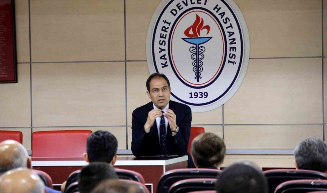 Kayseri’de görev yapan aile hekimleri ile Kayseri Devlet Hastanesi’nde görevli