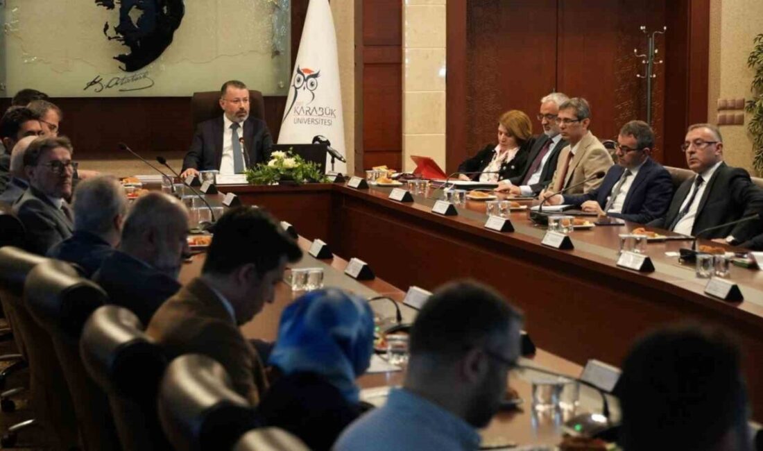 Karabük Üniversitesi (KBÜ) Senatosu Mayıs ayı toplantısı, Rektör Prof. Dr.