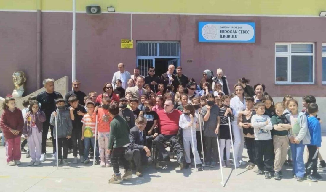 SAMSUN (İHA) – Samsun’un Yakakent ilçesindeki Erdoğan Cebeci İlkokulu’nda düzenlenen