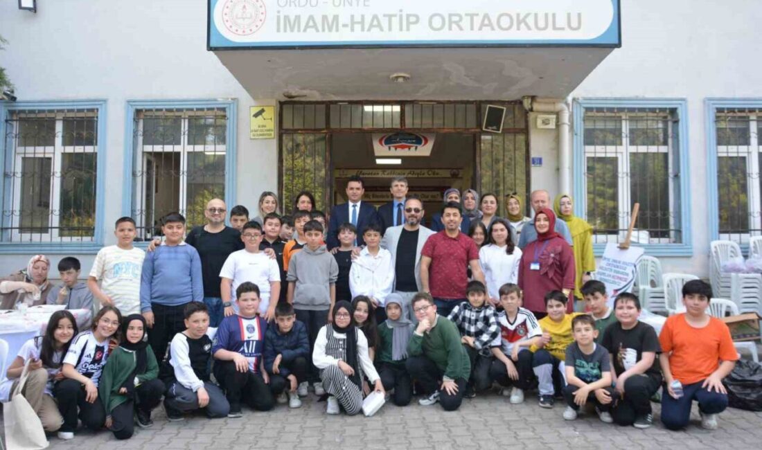 Ordu’nun Ünye ilçesinde, Gazze’de yaşanan insanlık dramına dikkat çekmek ve