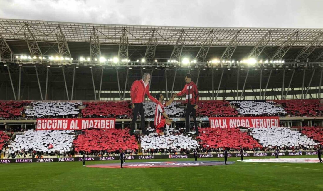 Trendyol Süper Lig’in 35. haftasında Sivassporlu taraftarlar, Bodrum FK karşılaşması