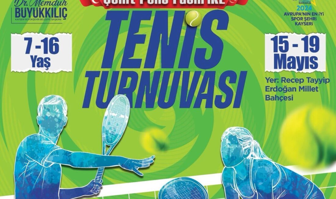 Spor A.Ş.’den 19 Mayıs’a özel tenis turnuvası Kayseri Büyükşehir Belediyesi Spor A.Ş. tarafından düzenlenecek 19 Mayıs Şehit