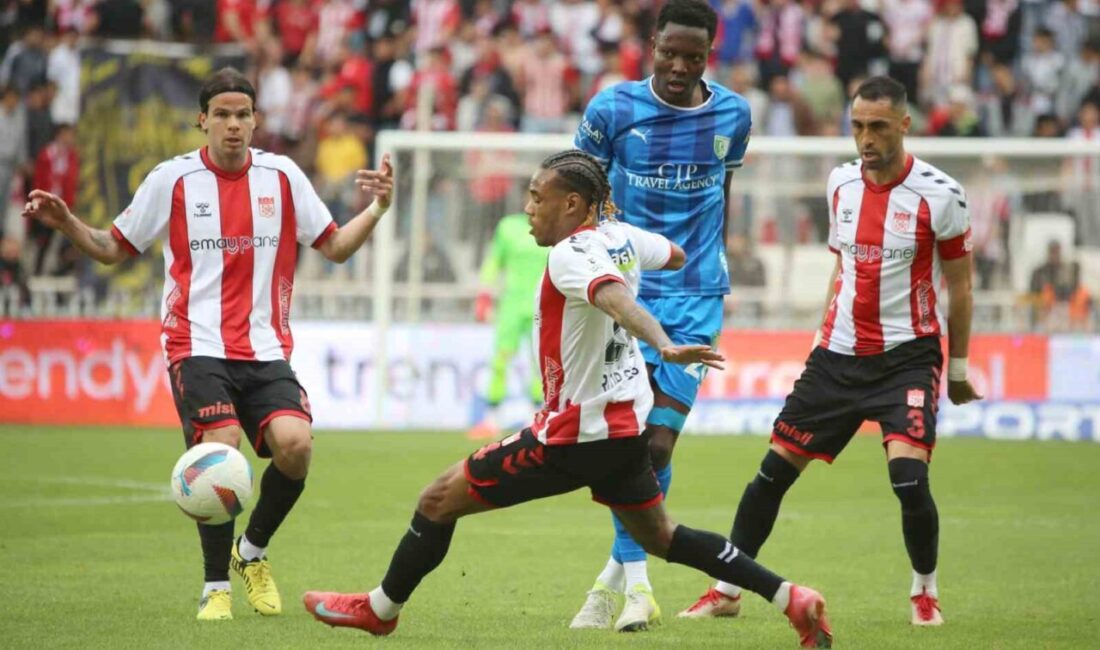 Trendyol Süper Lig’in 35. hafta maçında Sivasspor, sahasında Bodrum FK