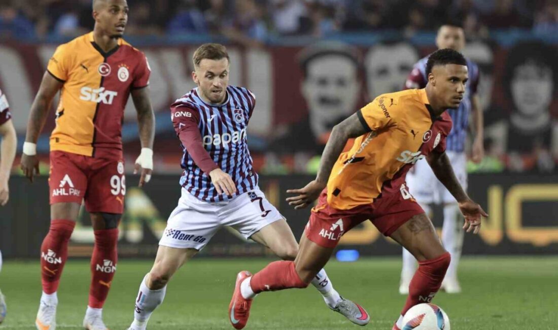 Trendyol Süper Lig’in 35. haftasında Galatasaray deplasmanda karşılaştığı Trabzonspor’u 2-0