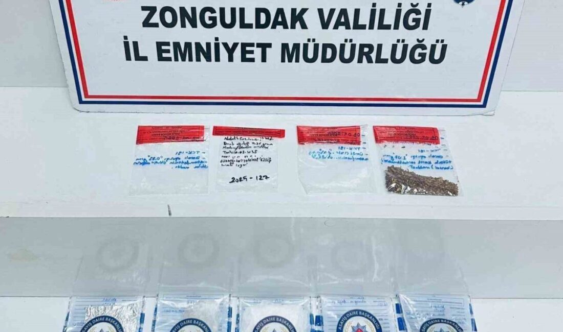 Zonguldak’ta polis ekiplerince düzenlenen uyuşturucu operasyonunda 5 şüpheli tutuklandı. İl